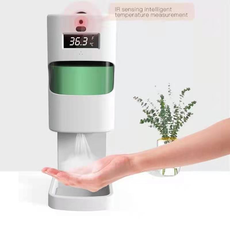China 1300ml Floor Stand Contactless Alcohol Gel Dispensers wholesale