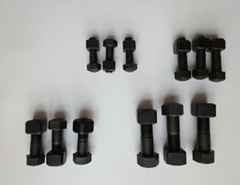 Construction Machinery Track Bolts And Nuts Washer 1F7958 12.9 / 8.8  / 10.9 Grade