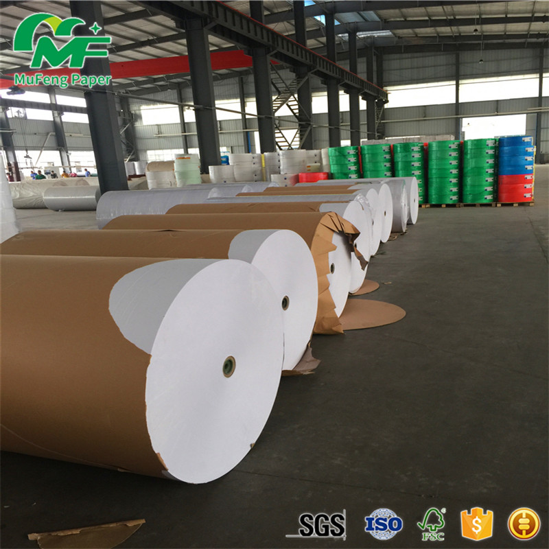 China Laminating Film Thermal Paper Jumbo Rolls , Jumbo Thermal Paper Virgin Pulp Style wholesale