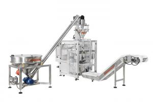 China PLC Automatic 50L Screw Powder Multihead Weigher wholesale
