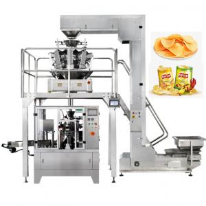 China MultiFunction Chips Rotary Pouch Packing Machine 60Bags/Min wholesale