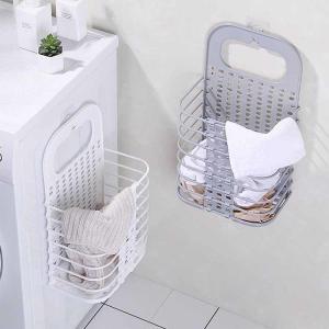China Portable Multifunctional Collapsible Wall Laundry Hamper For Bathroom Save Space wholesale