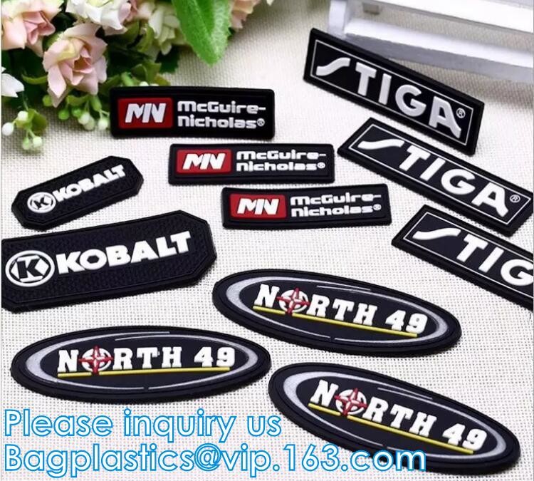 Buy cheap Customize 3D Silicone Patch, Garment Label, Apparel Accessories, Clothing Label from wholesalers