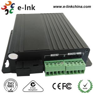 China RS232 / RS422 / RS485 Serial To Fiber Optic Media Converter With SC SM 20Km wholesale