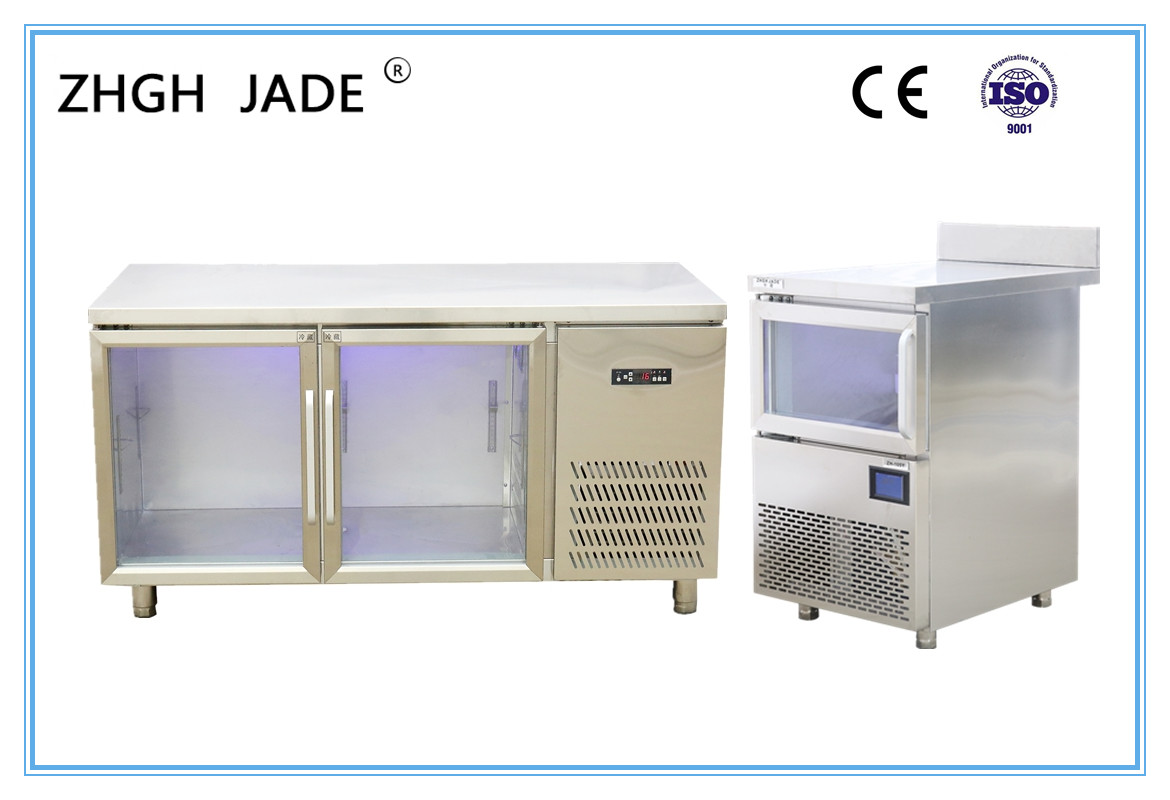 China SS304 Shell LED Blue Light Refrigerator With Digital Temperature Controller wholesale