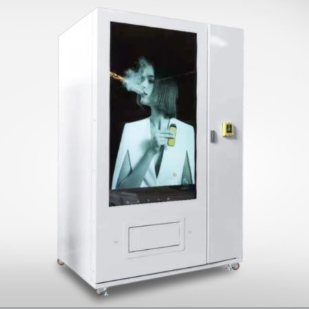 China Top sale 55 inch touch screen advertising e-cigarette vending machines and card readers wholesale