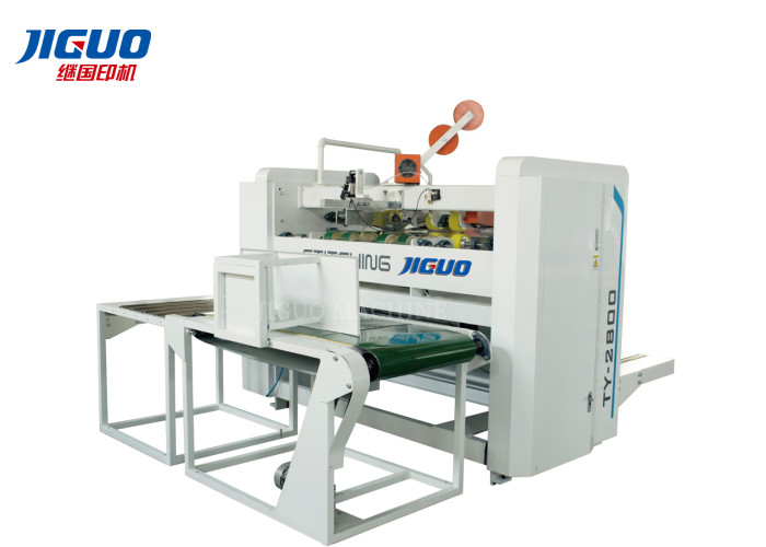 China Corrugated Cardboard Automatic Box Stitching Machine Single Piece 2800mm Sheet wholesale