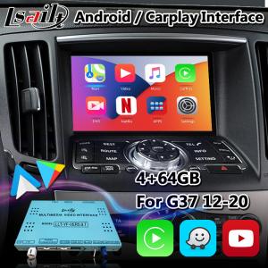 China Android Carplay Interface for Infiniti G37 With GPS Navigation Android Auto NetFlix wholesale