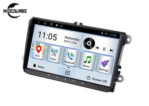 China IPS Panel Volkswagen DVD Player 1024*600P Octa Core 1G RAM 16G ROM GPS Navigation wholesale