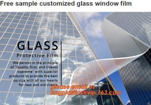 China clear tint window car glass film for Auto Security protective film roll,Ultra clear PET film, acrylic coated pet film, P wholesale