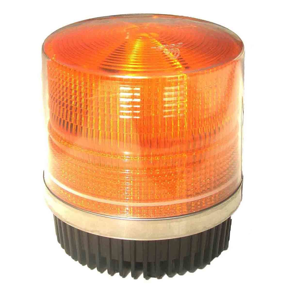 China Round Amber Warning LED Police Beacon Light Magnet Fixation for Emergency Vehicles wholesale