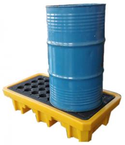 China Iso Oil Drum Spill Containment Pallet Deck IBC Spill Pallet 43-200L Sump wholesale