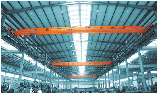 China Light duty electric Single girder overhead cranes travelling crane with 10 T load capacity wholesale
