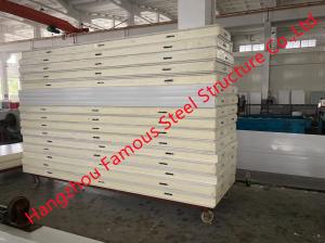 China Fireproof PIR sandwich insulation panel 50mm 75mm 100mm 120mm 150mm 200mm For cold room wall or roof wholesale