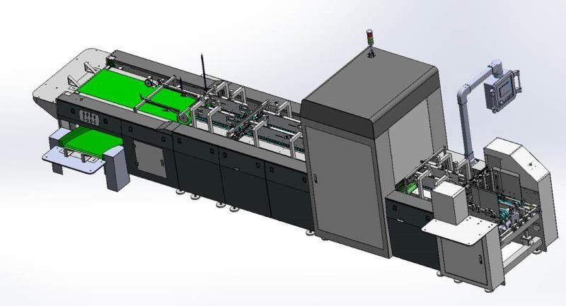 China Focusight Inspection Machine 12000W , FMCG Folding Cartons Printing Inspection System wholesale
