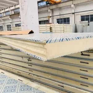 China Prefabricated polyurethane sandwich panels for cold rooms wholesale