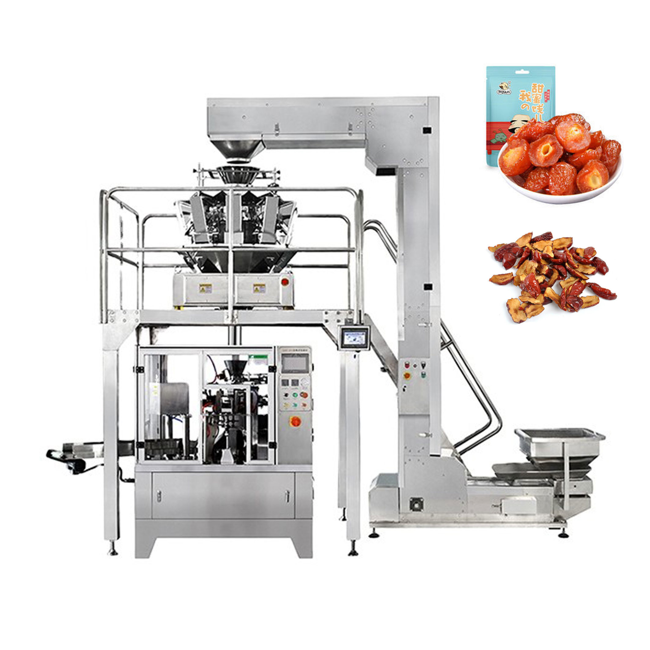 China Snack Food Stand Up Zip Lock Packing Machine Full Automatic wholesale