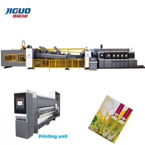 China High Speed Flexo Printing And Slotting And Die Cutting Machine For Corrugated Box wholesale