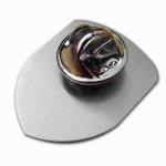 China Retractable Magnet Hard Enamel Lapel Pins , Gold / Silver Metal Enamel Pin Badges wholesale