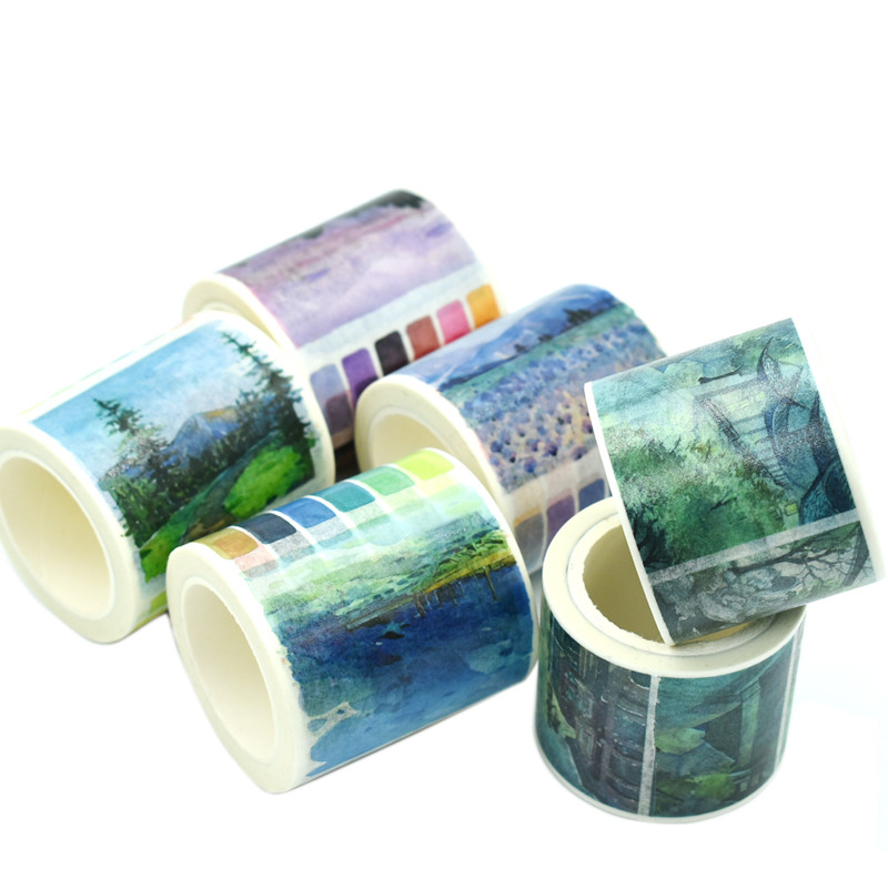 Quality Easy Removal Reusable Special Ink Adhesive Washi Tape for sale