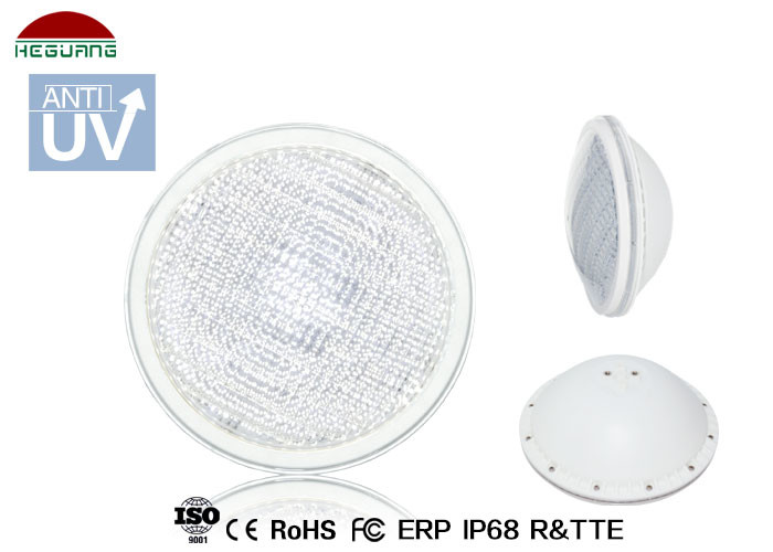 China 1000LM IP68 Par56 LED Pool Lamp ABS Material 6000 - 7000K Color Temperature wholesale