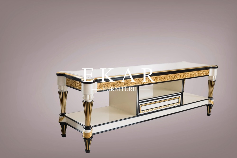 China Italy New Design Luxury TV Stand Table FLN-M-DG301/M-DG401 wholesale