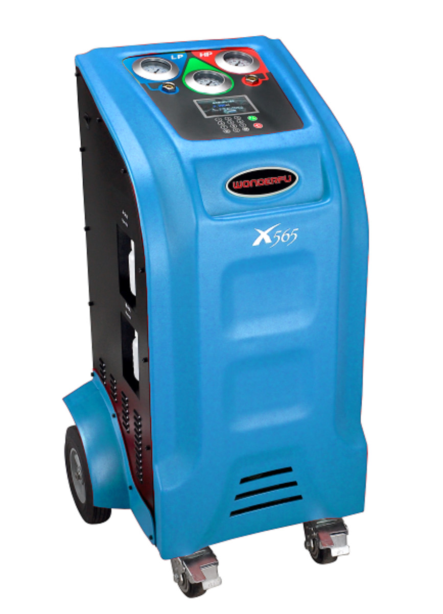 China X565 AC Recovery Unit , Portable Refrigerant Recovery Machine CE Certification wholesale