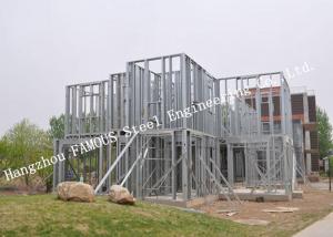 China Prefabricated Q235b Light Steel Villa with Cladding Systems for Residential House wholesale