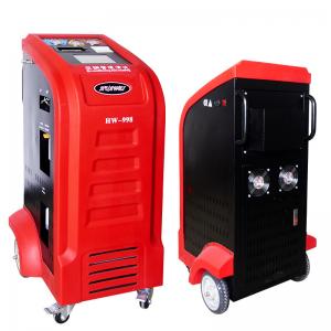 China 12kg Cylinder Capacity R134a Car AC Service Station Red White Color wholesale