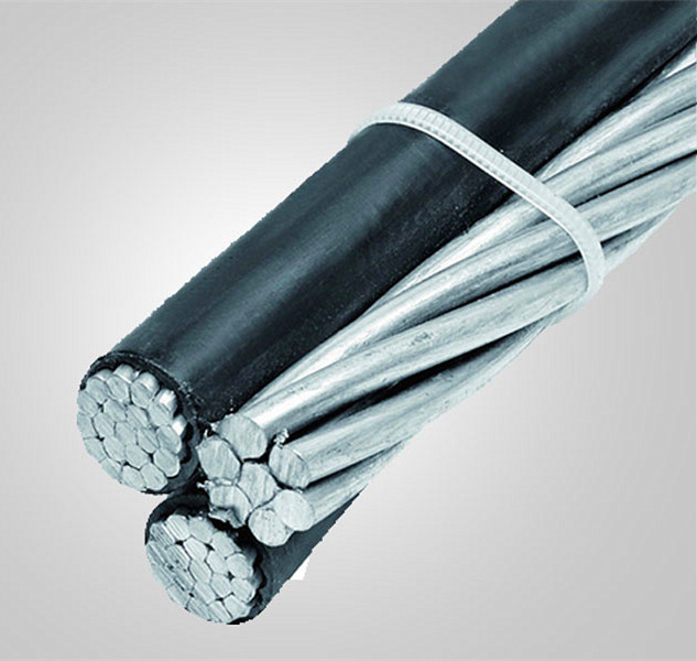 China Overhead Aluminium conductor Cable / Aluminum Electrical Cable Black wholesale
