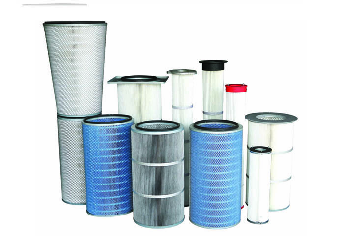 China Square Cap Large steel, shipyards, foundries and other industries painting workshop dust filter cartridge wholesale