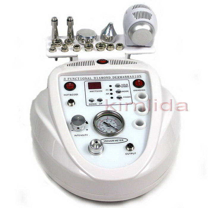 China 3 in 1 Diamond Microdermabrasion Machine ultrasound For Stretch marks wholesale