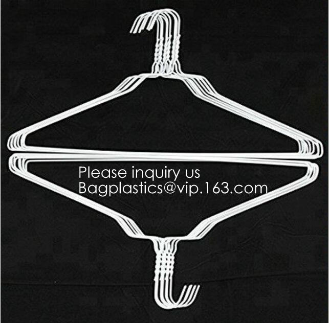 China Metal Wire Laundry Hanger For Clothes Storage Holders &amp; Rack Cheap Hangers Store Hanger Racks Factory price wholesale