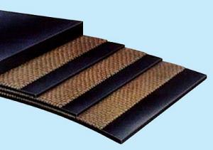 China Customized Size EN Conveyor Belt Fabric Low Elongation Plain / Twill Style wholesale