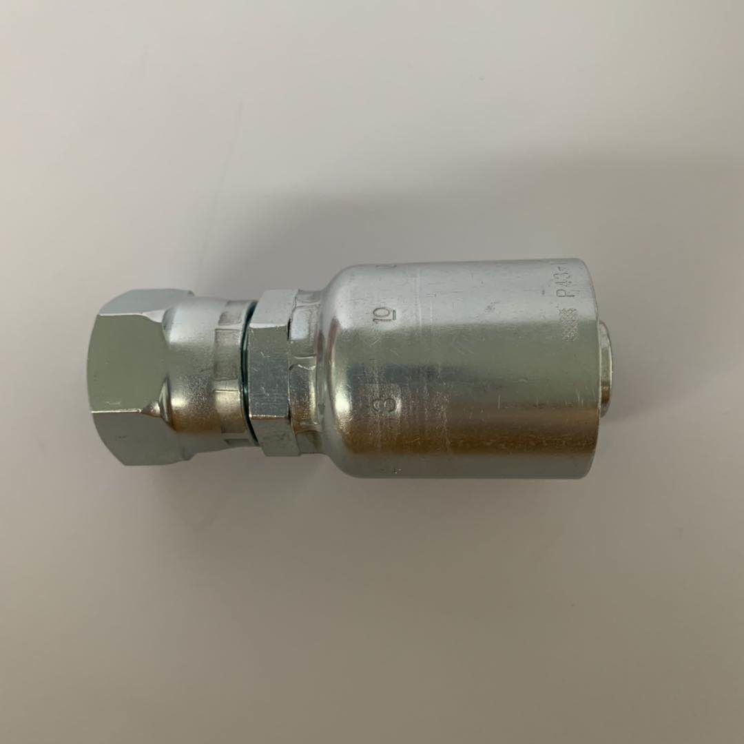 Quality High Precision One Piece Fitting / Carbon Steel Hydraulic Hose Connector for sale