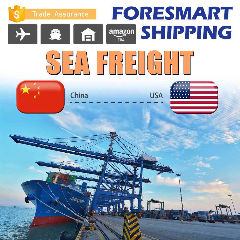 China Boston North America Freight , 20ft 40ft Sea Container Shipping wholesale