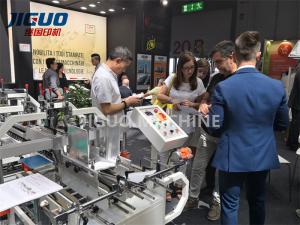 China Digital Folder Gluer Machine Wire Touching Pasting Carton Gluing Machine wholesale