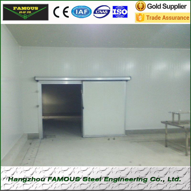 China walk in cooler cold storage cold room chiller room wholesale