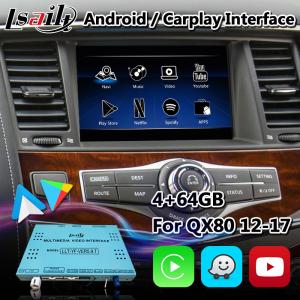China Android Multimedia Navigation Interface for Infiniti QX80 With Wireless Android Auto Carplay wholesale