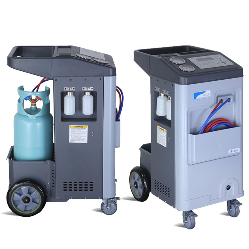 China 1.8CFM Auto Air Conditioning AC Refrigerant Recovery Machine AC1000 wholesale