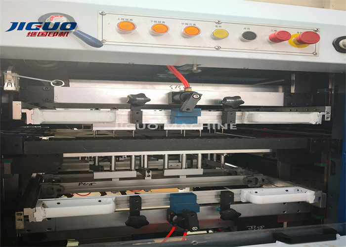 China JIGUO 450×400mm Semi Automatic Die Cutting Machine Flatbed Cardboard Box wholesale