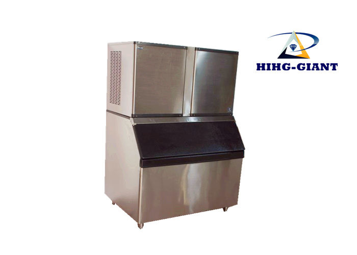 China High-giant 1000kg commercial cube ice machine with PLC controller for hotel wholesale