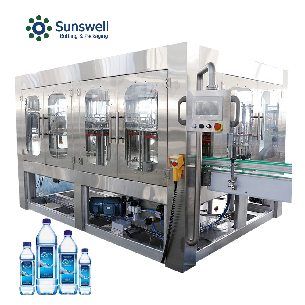 China Fully Automatic High Speed mineral water filling machine price water production line wholesale