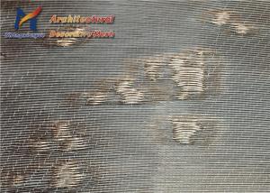 China 0.1mm 0.4mm Wire Mesh Glass Panels 304 Stainless Steel Architectural Mesh wholesale