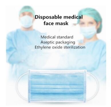China Hospital Clinical Surgical Disposable Mask , Non Woven Fabric Mask Anti Dust wholesale