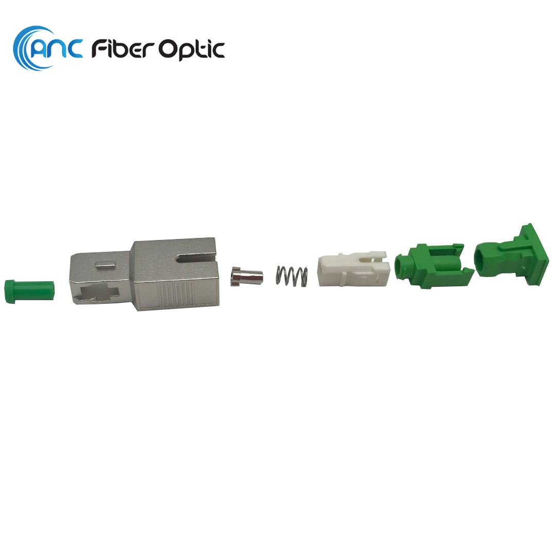 China Metal Housing PBT Fiber Optic SC Attenuator Parts Male to female wholesale