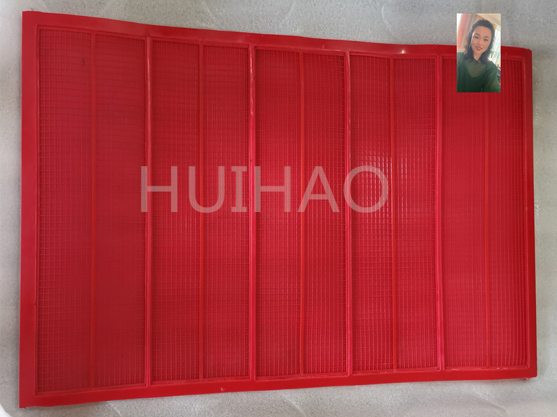 China Stone Separation Wear Parts Pu Screen Panel 1040 X 700 Mm wholesale