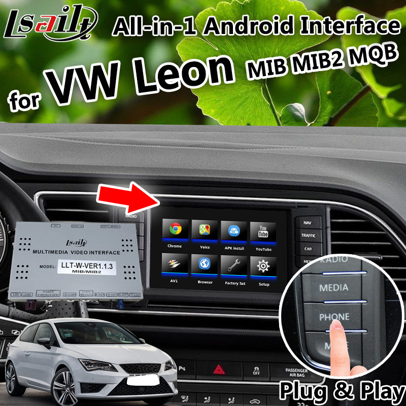 China 32GB Volkswagen Multimedia Interface Android 7.1 For Leon Seat MQB MIB MIB2 wholesale