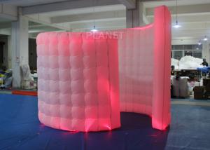 China Spiral Blow Up Photo Booth Two Doors With Doorway -20 To 60 Degrees Working Temp wholesale