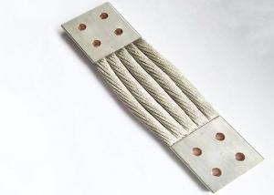 China Custom Braided Flexible Copper Connector Ground Earth Cable With Connector wholesale